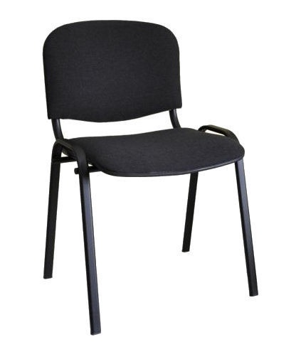 Lankytojų kėdė, juoda