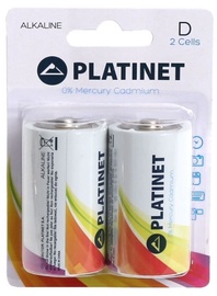 Baterijas Platinet, LR20, 2 gab.