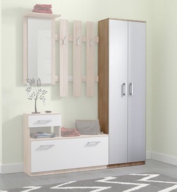 WIPMEB Estera Hallway Wardrobe Sonoma Oak/White