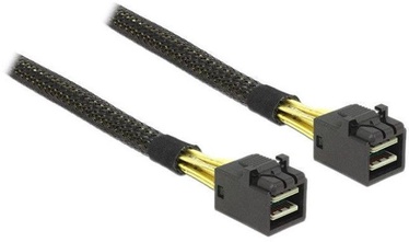 Delock Cable Mini SAS HD 4x SFF-8643 / 4 x SAS SFF-8643 1m Black