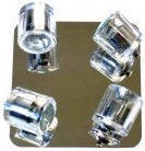 Light Prestige Davos 4 Ceiling Lamp 4x50W GU10 Silver
