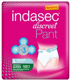 Подгузники Indasec, Large, 10 шт.