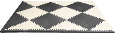 SkipHop Playspot Geo Foam Floor Tiles Black/Cream