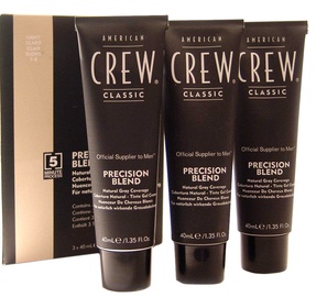 Plaukų dažai American Crew Precision Blend 7-8 Light, 3x40 ml