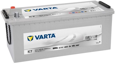 Аккумулятор Varta ProMotive SHD Silver K7, 12 В, 145 Ач, 800 а