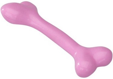 Europet Bernina Rubber Bone Pink 17.75cm
