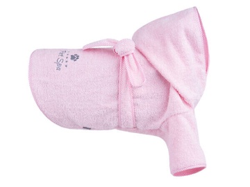 Amiplay Spa Bath Housecoat For Dog 40cm Miniature Schnauzer Pink