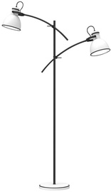 Candellux Zumba Floor Lamp 2X40W E27 White /Black