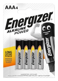 Батареи Energizer BEAB2-MN2400, AAA, 1.5 В, 4 шт.