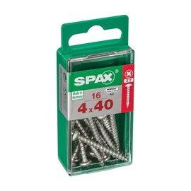 PUIDUKRUVI SPAX ÜMARPEA PZ 4X40 16 TK