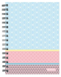 Herlitz Spiral Notepad A5/100p Pastel Blue