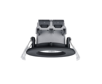 Lampa griesti Trio Zagros, 3000°K, LED, melna