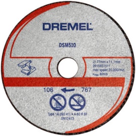 Dremel DSM10 Metal Cutting Disc 77mm