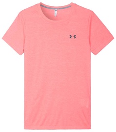 Under Armour T-Shirt Threadborne Twist 1305409-820 Pink XS
