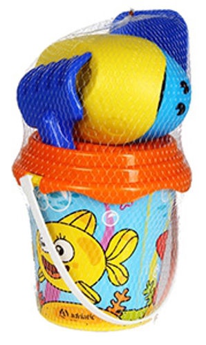 Набор игрушек для песочницы Adriatic 768 Fish, многоцветный, 140 мм x 140 мм