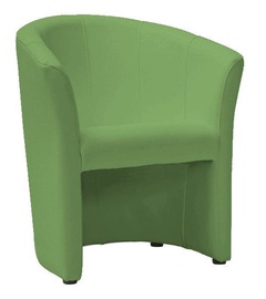 Atzveltnes krēsls TM 1, zaļa, 67 cm x 60 cm x 76 cm