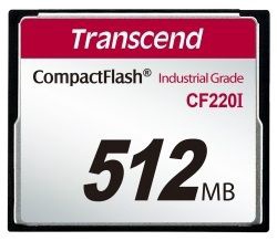 Atmiņas karte Transcend 512MB Industrial Temp CF220I CF Card