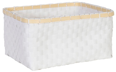 Home4you Basket Lido 3 28x19xH13cm White