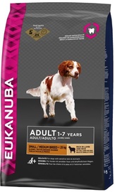 Kuiv koeratoit Eukanuba Small&Medium, lambaliha/riis, 2.5 kg