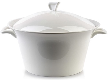 Mondex Basic Vase With Lid White