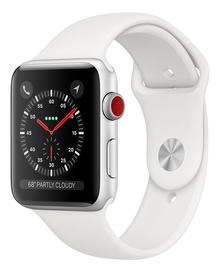 Nutikell Apple Series 3, hõbe