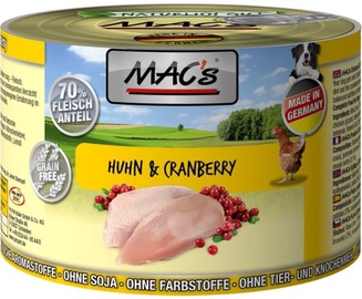 Mac's Chicken & Cranberry 200g