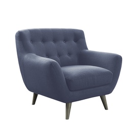 Fotelis Home4you Rihanna Dark Blue, 93x83x87 cm