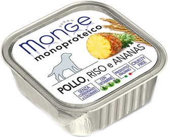 Monge Monoproteinic Fruits Pate Chicken/Pineapples 300g