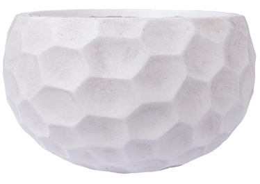 Home4you Flower Pot Cubo-2 D42xH22cm White