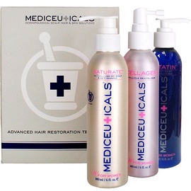 Mediceuticals Dry Scalp And Hair Therapy Kit for Women 3x180ml