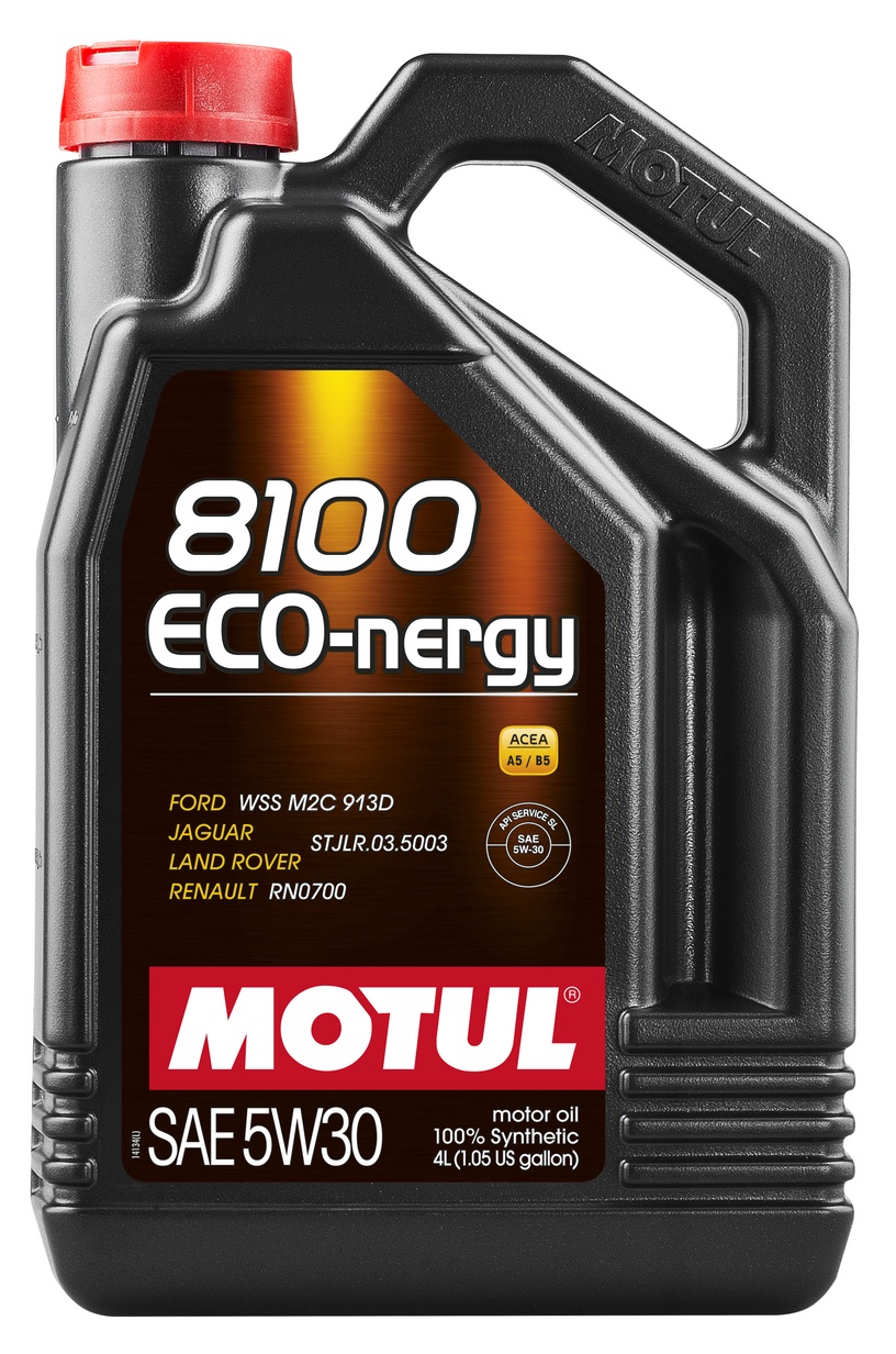 Motoreļļa Motul 8100 Eco-Nergy 5W - 30, sintētiskais, vieglajam auto, 4 l