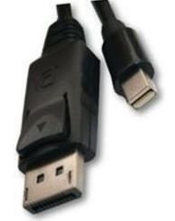 Unitek Cable Mini Displayport / Displayport Black 2m