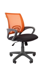 Chairman 696 Grey Office Chair TW-12 Orange