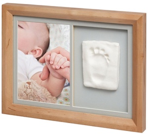 Baby Art Tiny Touch Wooden Wall Print Frame Honey