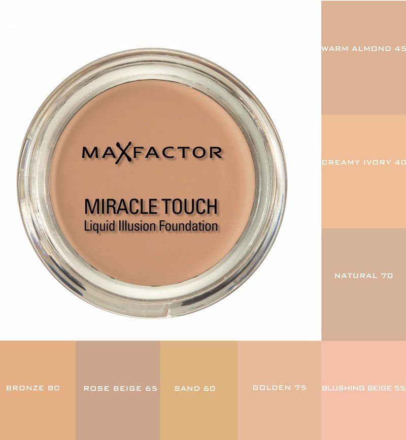 max factor creamy ivory miracle touch