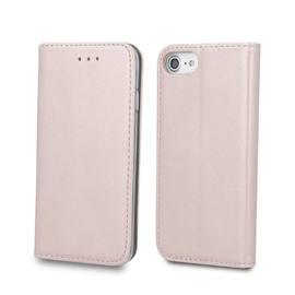 TakeMe Smart Magnetic Fix Book Case For Samsung Galaxy J4 Plus J415 Rose Gold