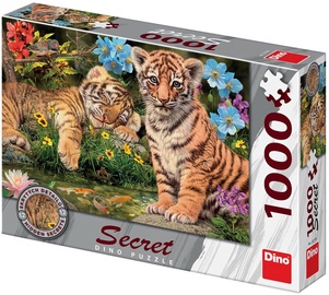Пазл Dino Secret Tiger Babies, 1000 шт.