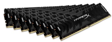 Kingston HyperX Predator 128GB 3000MHz DDR4 CL15 DIMM Kit Of 8 Black