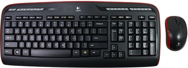 Клавиатура Logitech MK330 EN/RU, черный, беспроводная