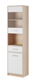 WIPMEB Tulia Display Unit Sonoma Oak/White