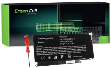 Klēpjdatoru akumulators Green Cell DE105, 4.6 Ah, LiPo