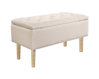 Pufs Halmar Cleo Beige, 80x40x44 cm
