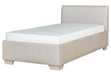 Bodzio Amadis A74 Bed w/ Mattress 90x200 Latte