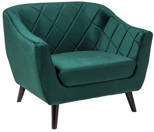 Fotelis Signal Meble Molly 1 Velvet Green, 83x78x105 cm