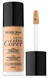 Tonālais krēms Deborah Milano 24Ore Extra Cover Extra, 30 ml