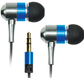 Ausinės Vakoss Metal Stereo Earphones Blue