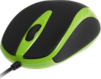 Компьютерная мышь Media-Tech Plano, черный/зеленый
