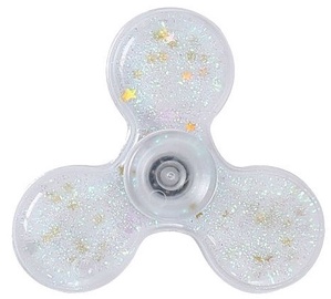 Setty Liquid & Shine Elements Filled Hand Spinner White
