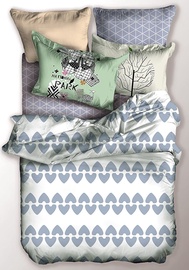 DecoKing Basic Narnia Bedding Set 200x200/80x80 2pcs
