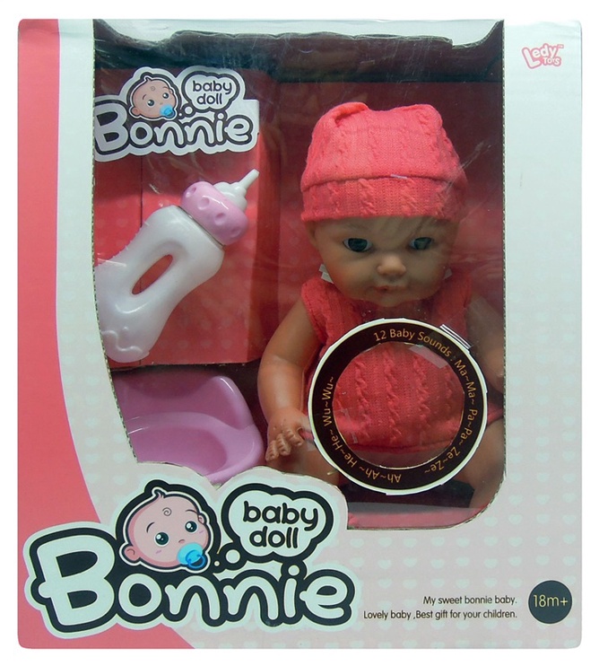Lėlė Ledy Toys Baby Doll Bonnie 617141071, 30 cm